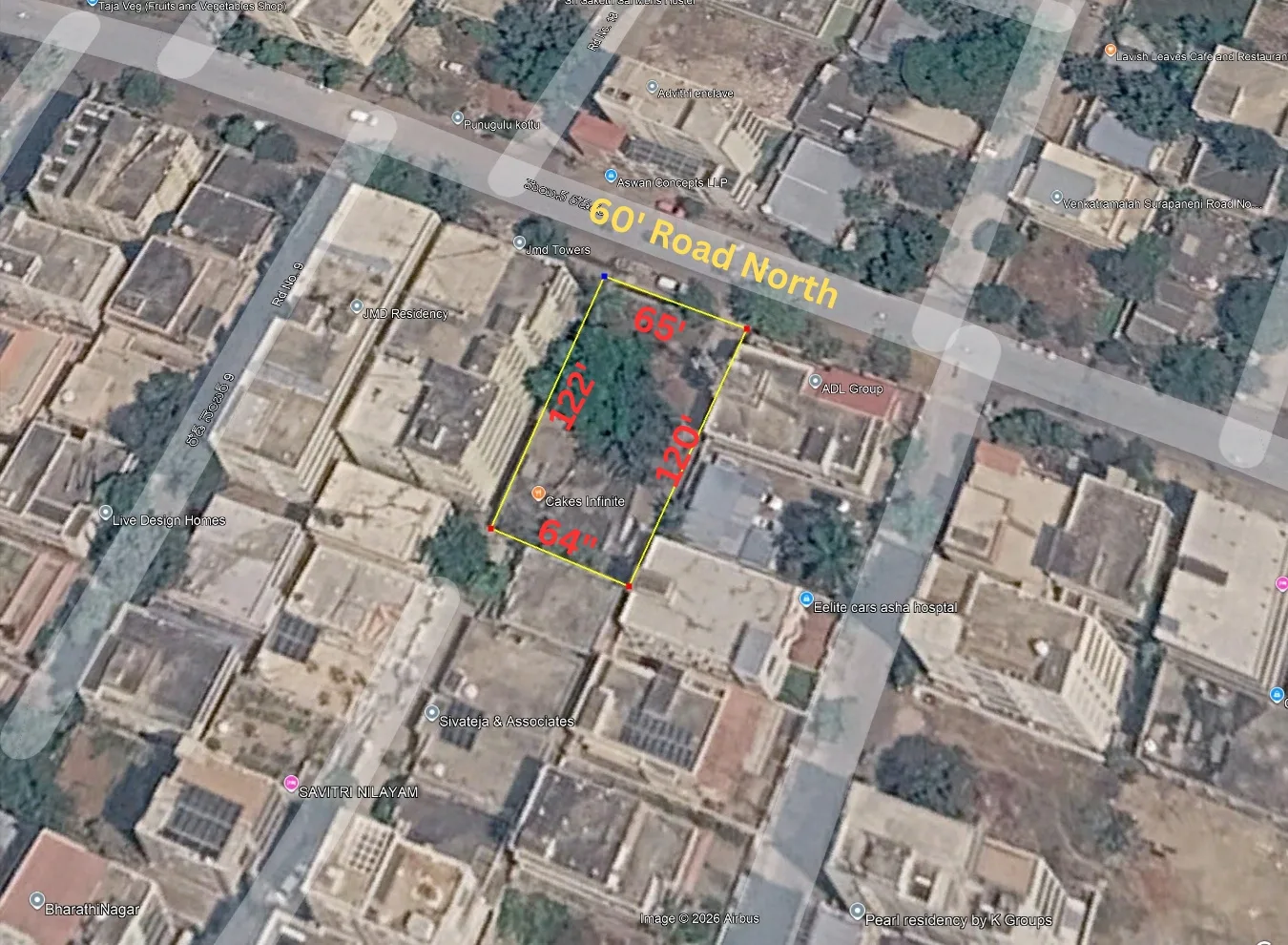 Commercial & Residential Plots – Bharathi Nagar, Vijayawada in KRISHNA